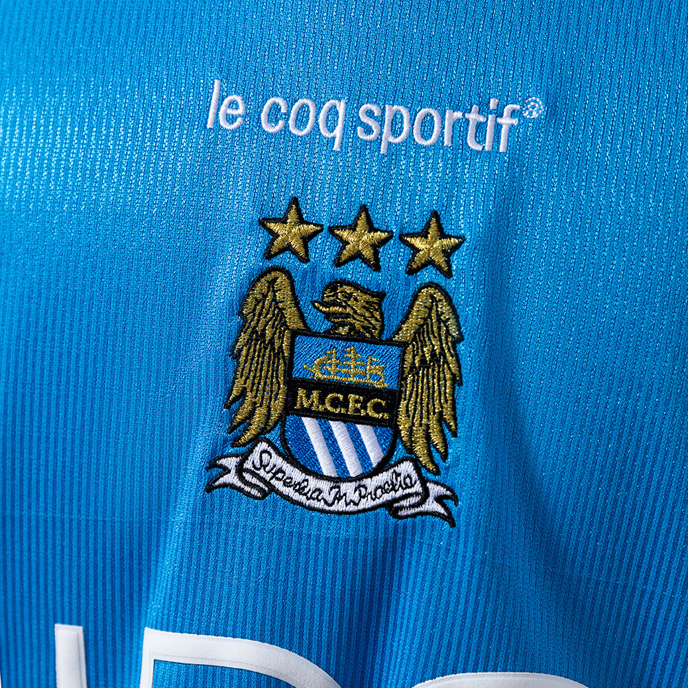 Manchester City 1999/01 Home Retro Jersey – Classic Replica Football Soccer Shirt – Size S–XXL