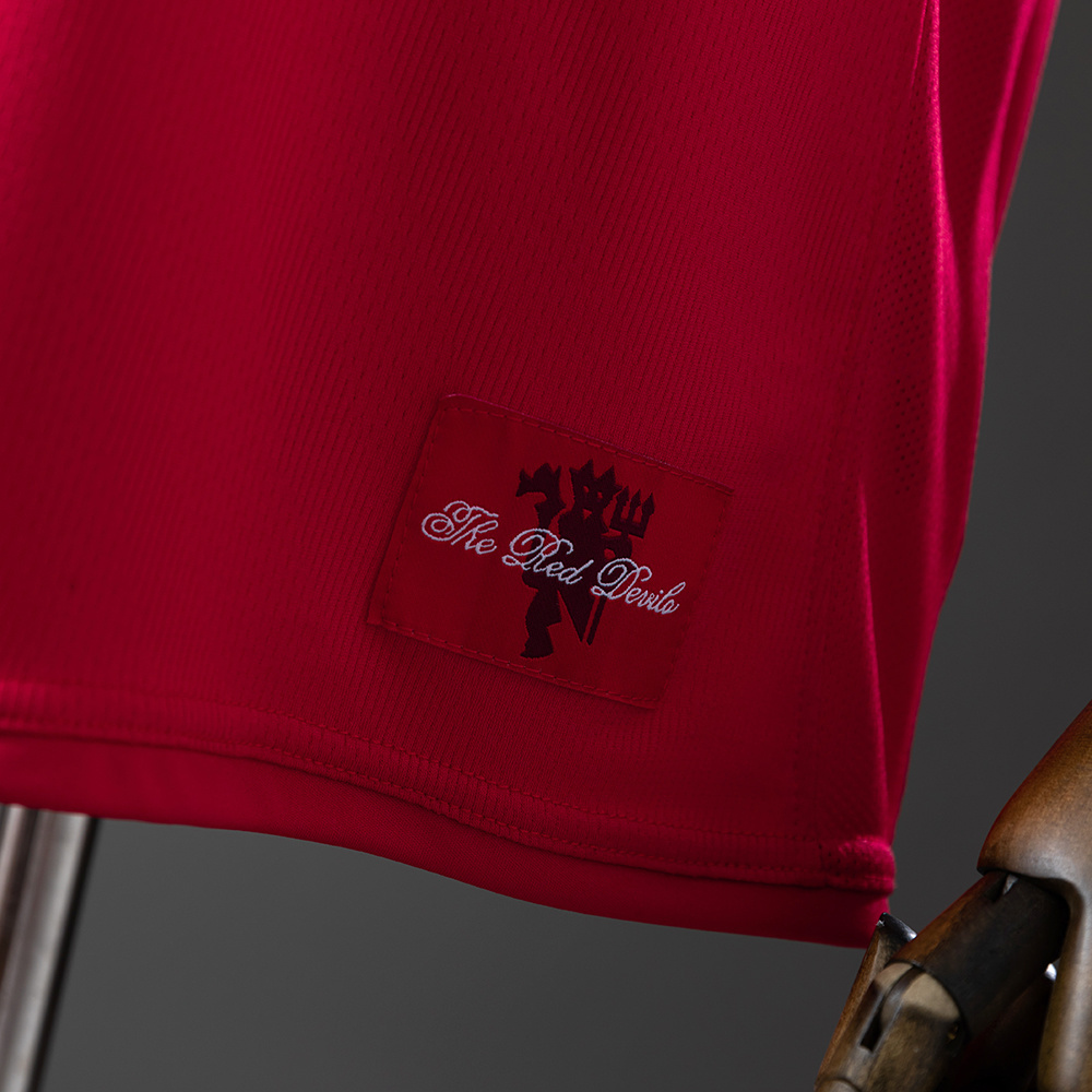 Manchester United 2007/08 Home Champions League Edition (League Edition Optional) Retro Jersey – Classic Replica Football Soccer Shirt – Size S–XXL