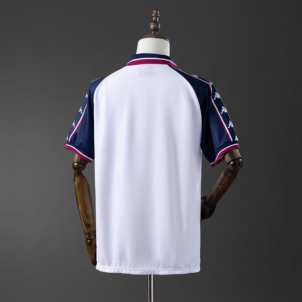 Manchester City 1997/98 Away Retro Jersey – Classic Replica Football Soccer Shirt – Size S–XXL