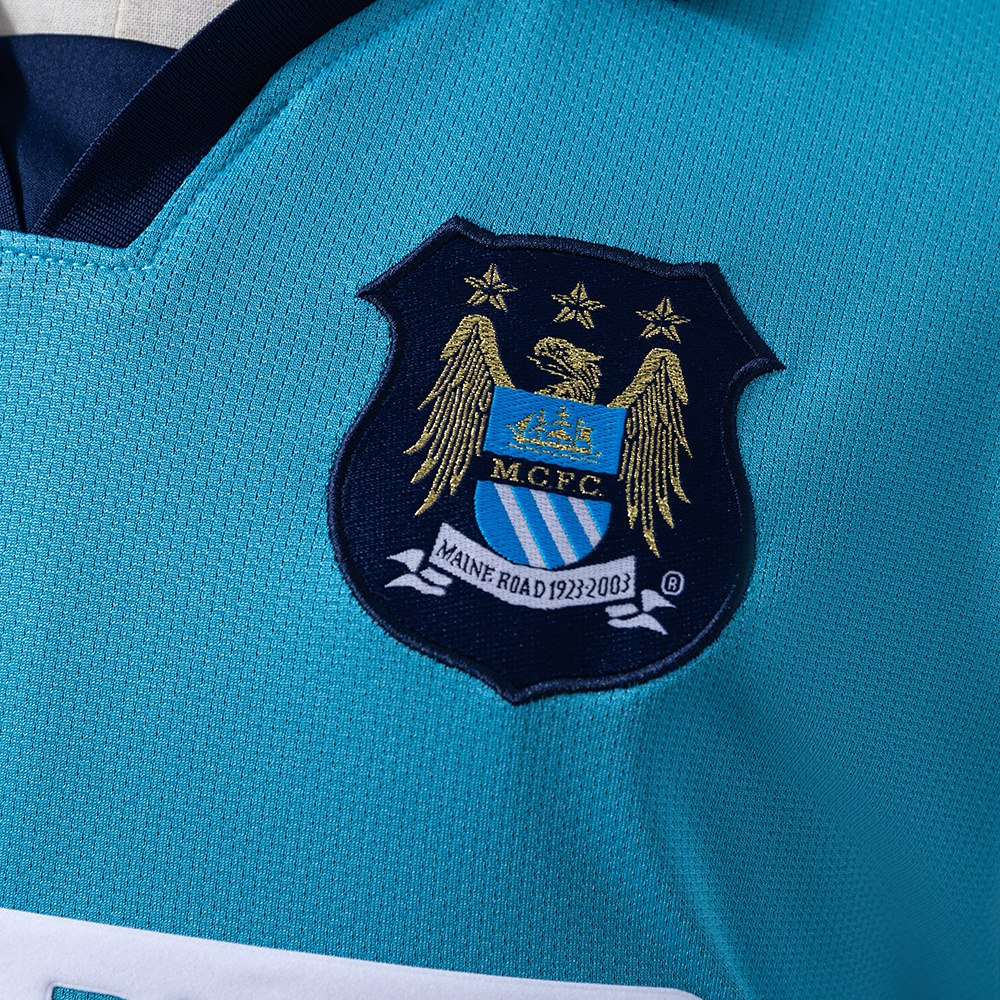 Manchester City 2002/03 Home Retro Jersey – Classic Replica Football Soccer Shirt – Size S–XXL