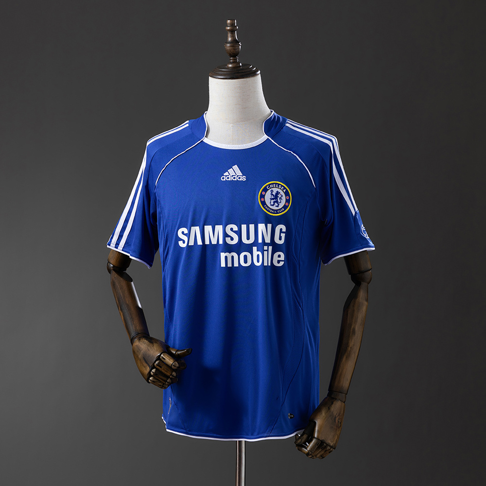 Chelsea 2006/07 Home Retro Jersey – Classic Replica Football Soccer Shirt – Size S–XXL