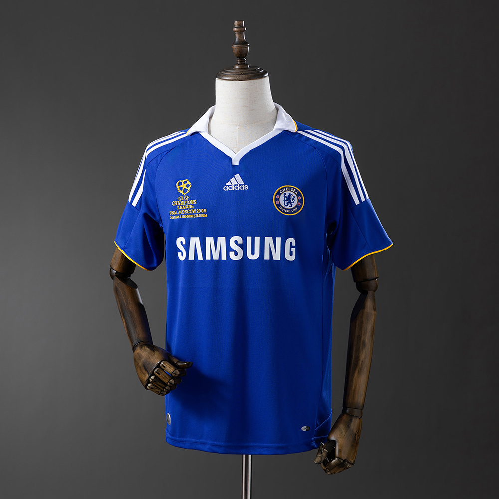 Chelsea 2008/09 Home Retro Jersey – Classic Replica Football Soccer Shirt – Size S–XXL