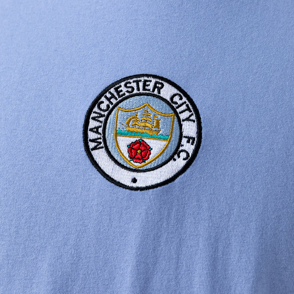 Manchester City 1972 Home Retro Jersey – Classic Replica Football Soccer Shirt – Size S–XXL