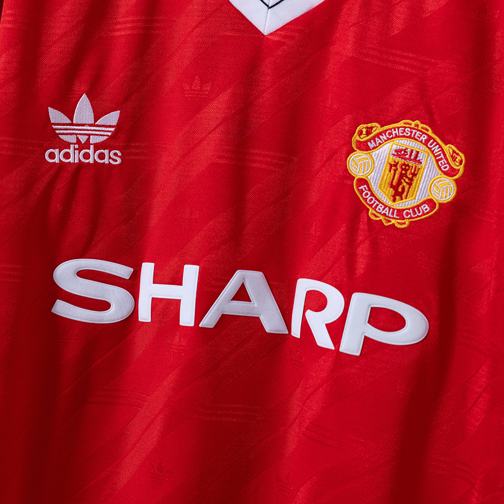Manchester United 1986/88 Home Retro Jersey – Classic Replica Football Soccer Shirt – Size S–XXL