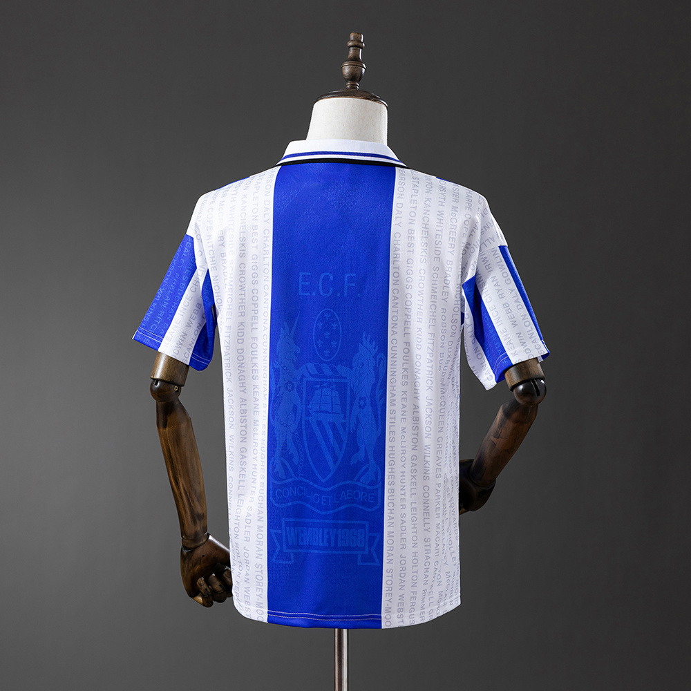 Manchester United 1994/96 Second Away Retro Jersey – Classic Replica Football Soccer Shirt – Size S–XXL