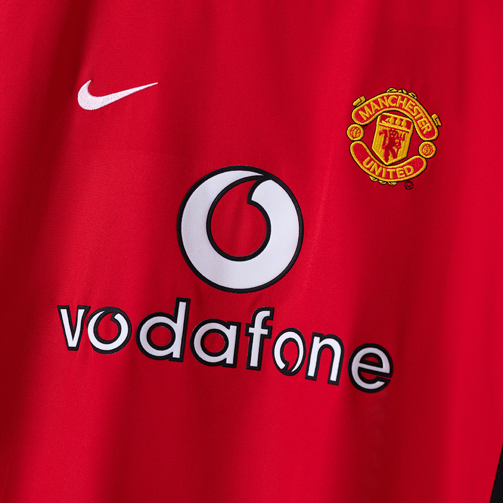 Manchester United 2002/04 Home Retro Jersey – Classic Replica Football Soccer Shirt – Size S–XXL