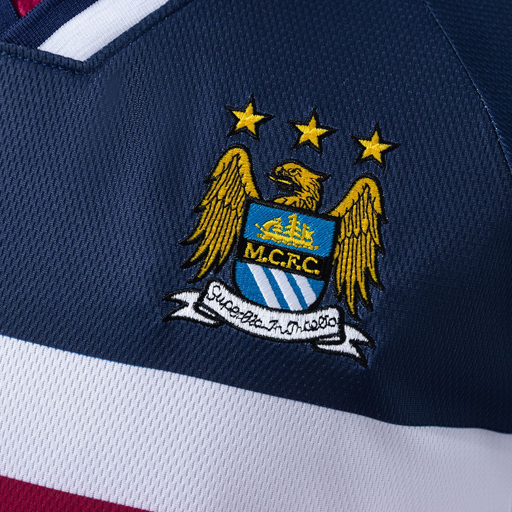 Manchester City 1997/98 Away Long Sleeve Retro Jersey – Classic Replica Football Soccer Shirt – Size S–XXL