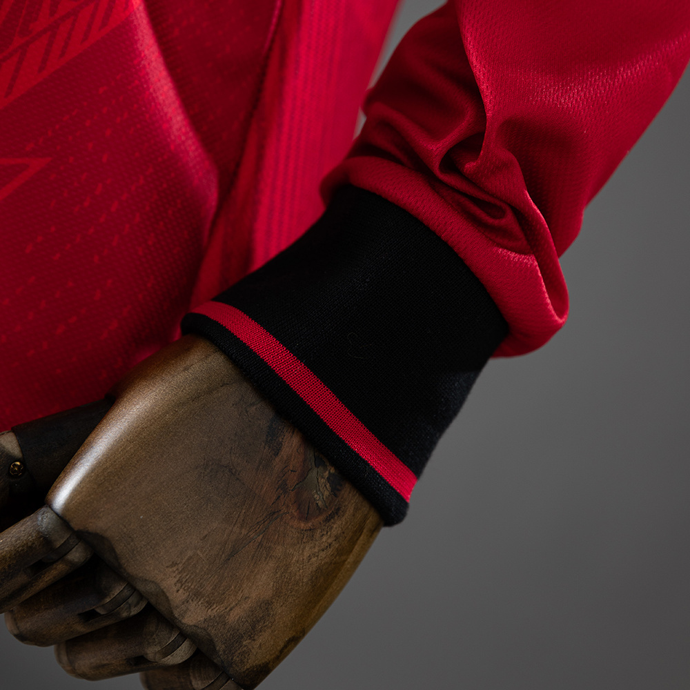 Manchester United 1994/96 Home Long Sleeve Retro Jersey – Classic Replica Football Soccer Shirt – Size S–XXL