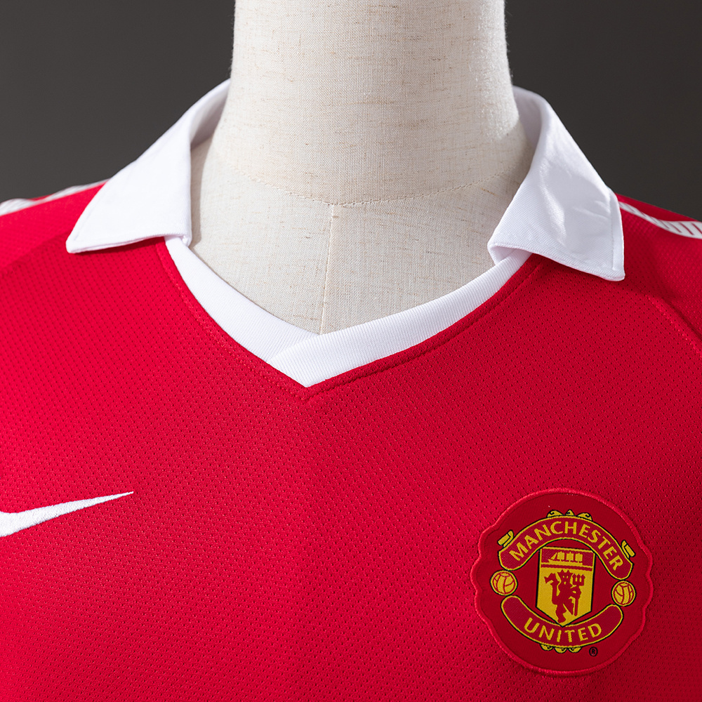 Manchester United 2010/11 Home Retro Jersey – Classic Replica Football Soccer Shirt – Size S–XXL