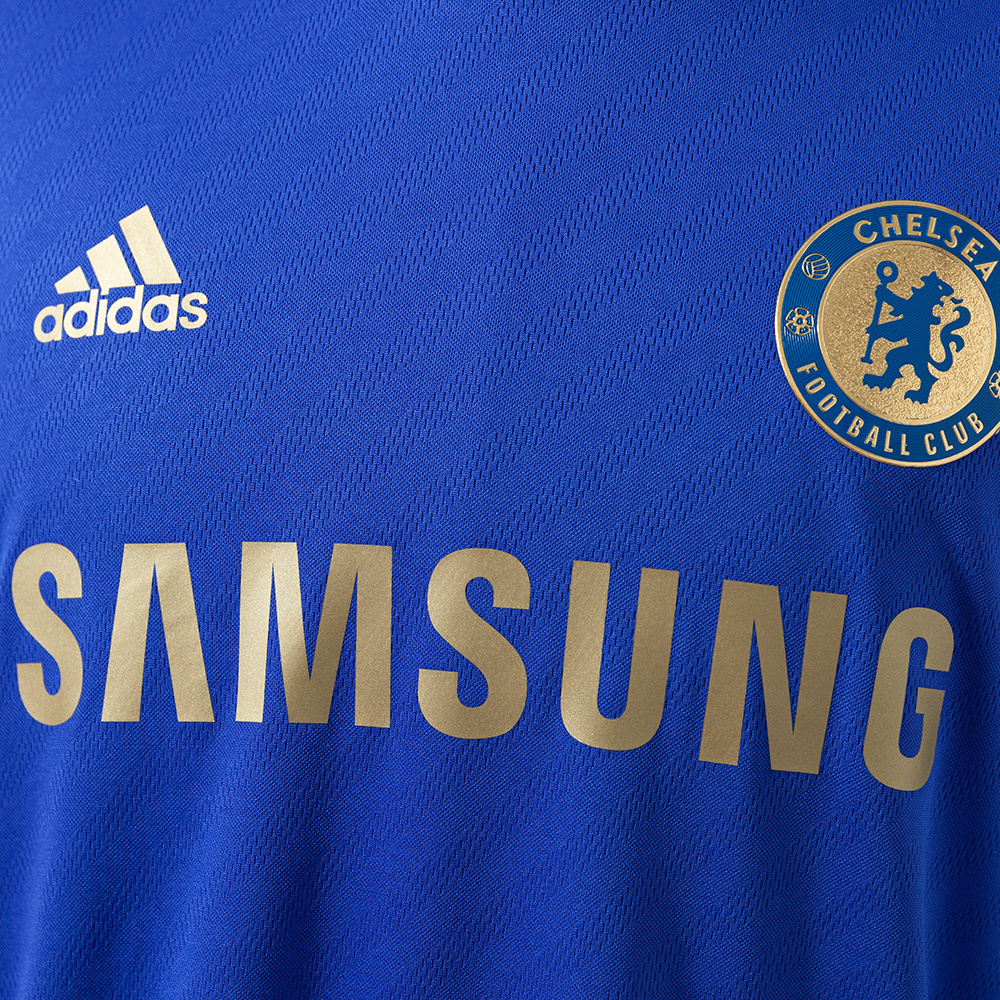 Chelsea 2012/13 Home Long Sleeve Retro Jersey – Classic Replica Football Soccer Shirt – Size S–XXL