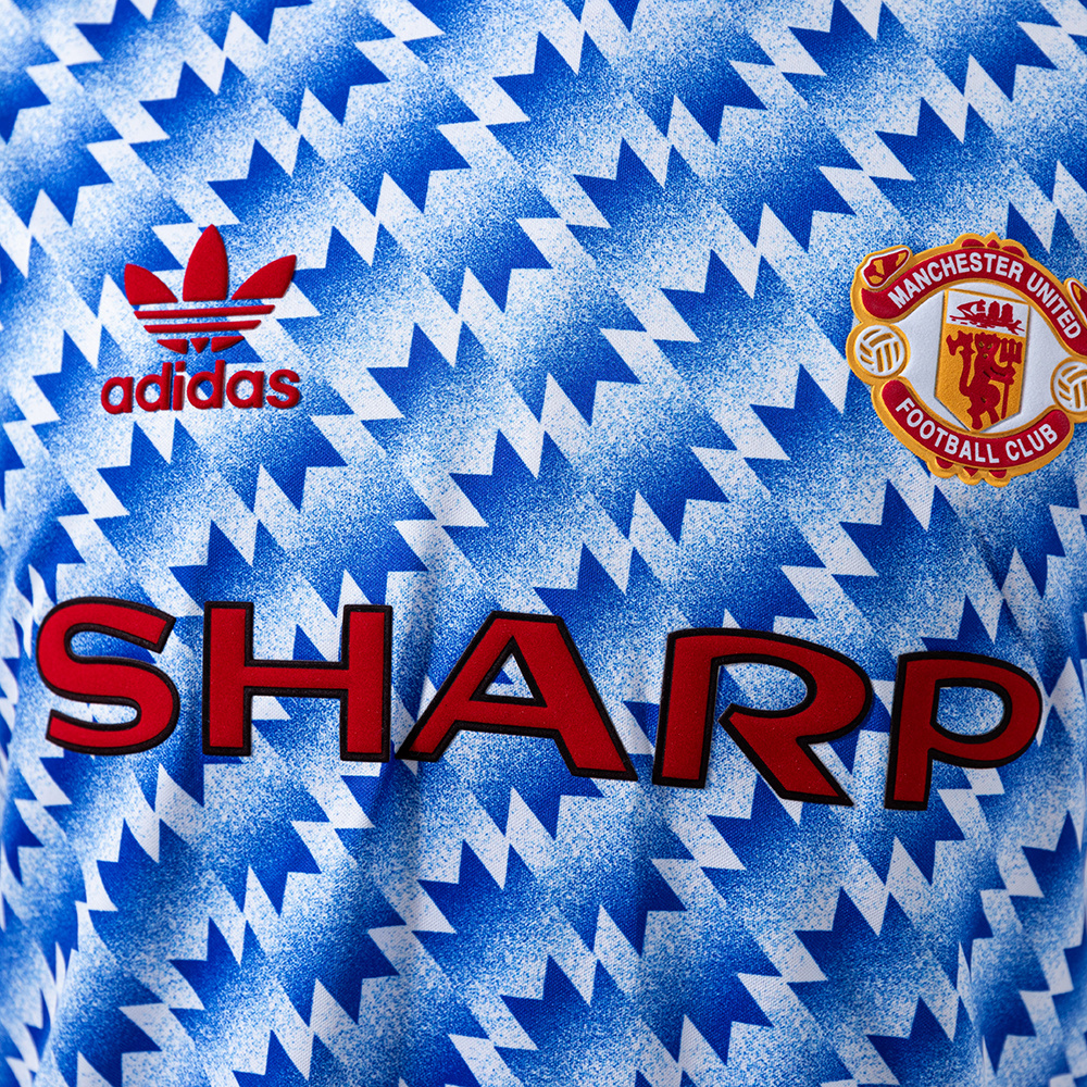Manchester United 1990/92 Away Retro Jersey – Classic Replica Football Soccer Shirt – Size S–XXL