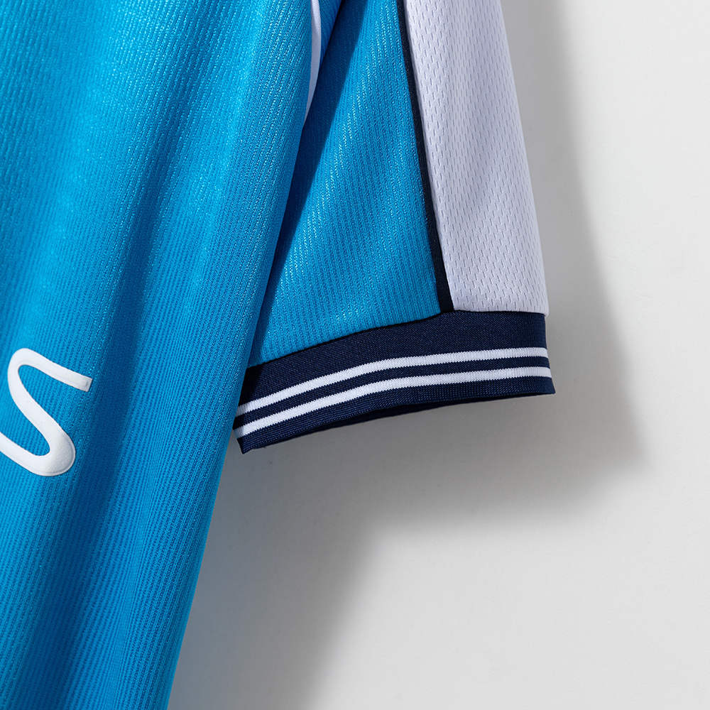 Manchester City 1999/01 Home Retro Jersey – Classic Replica Football Soccer Shirt – Size S–XXL