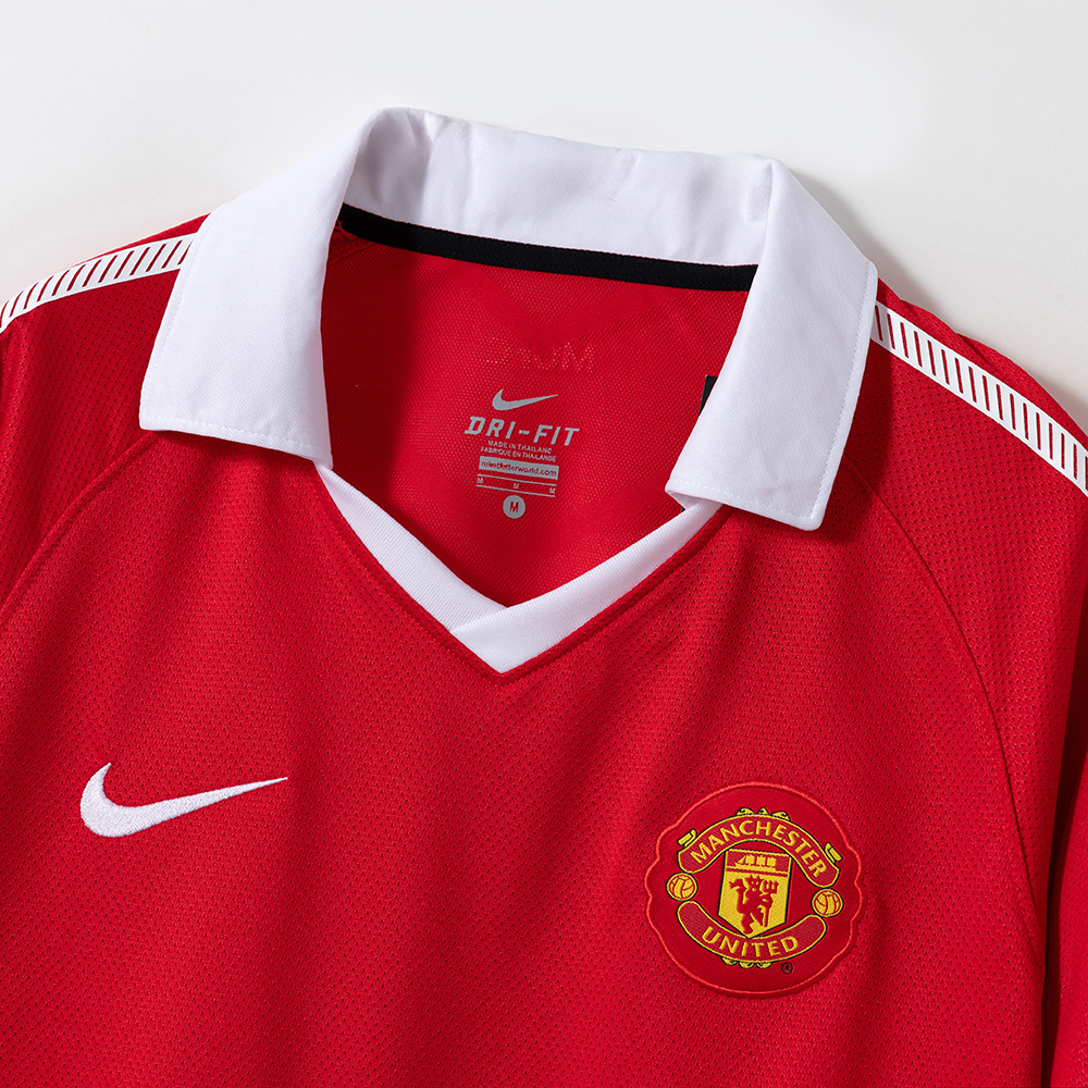 Manchester United 2010/11 Home Retro Jersey – Classic Replica Football Soccer Shirt – Size S–XXL