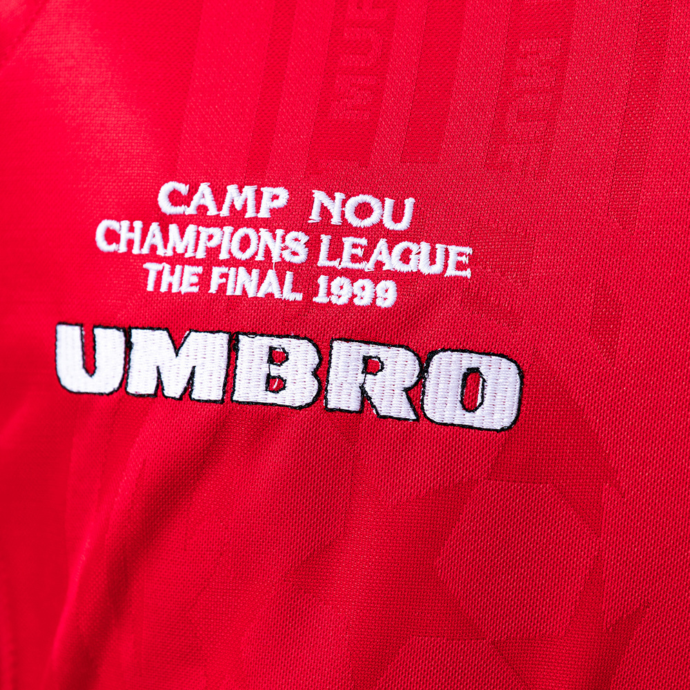 Manchester United 1999/00 Champions League Final Home Retro Jersey – Classic Replica Football Soccer Shirt – Size S–4XL