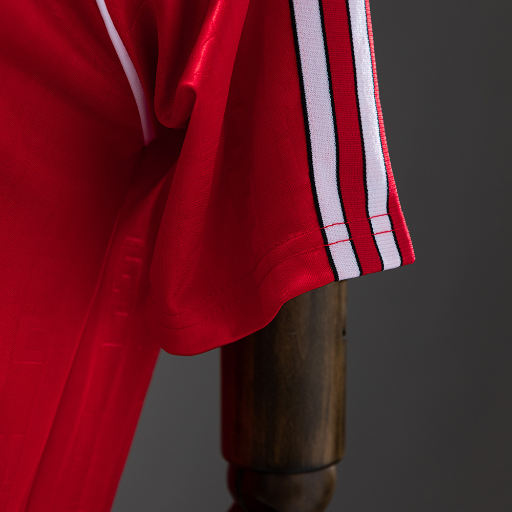 Manchester United 1988/90 Home Retro Jersey – Classic Replica Football Soccer Shirt – Size S–XXL