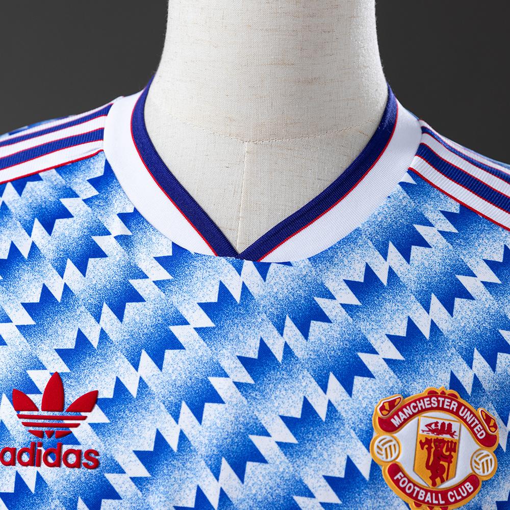 Manchester United 1990/92 Away Retro Jersey – Classic Replica Football Soccer Shirt – Size S–XXL