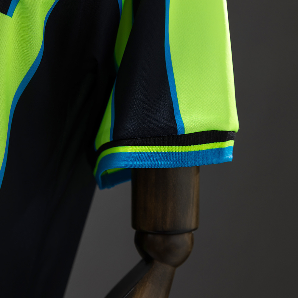 Manchester City 1998/99 Away Retro Jersey – Classic Replica Football Soccer Shirt – Size S–XXL