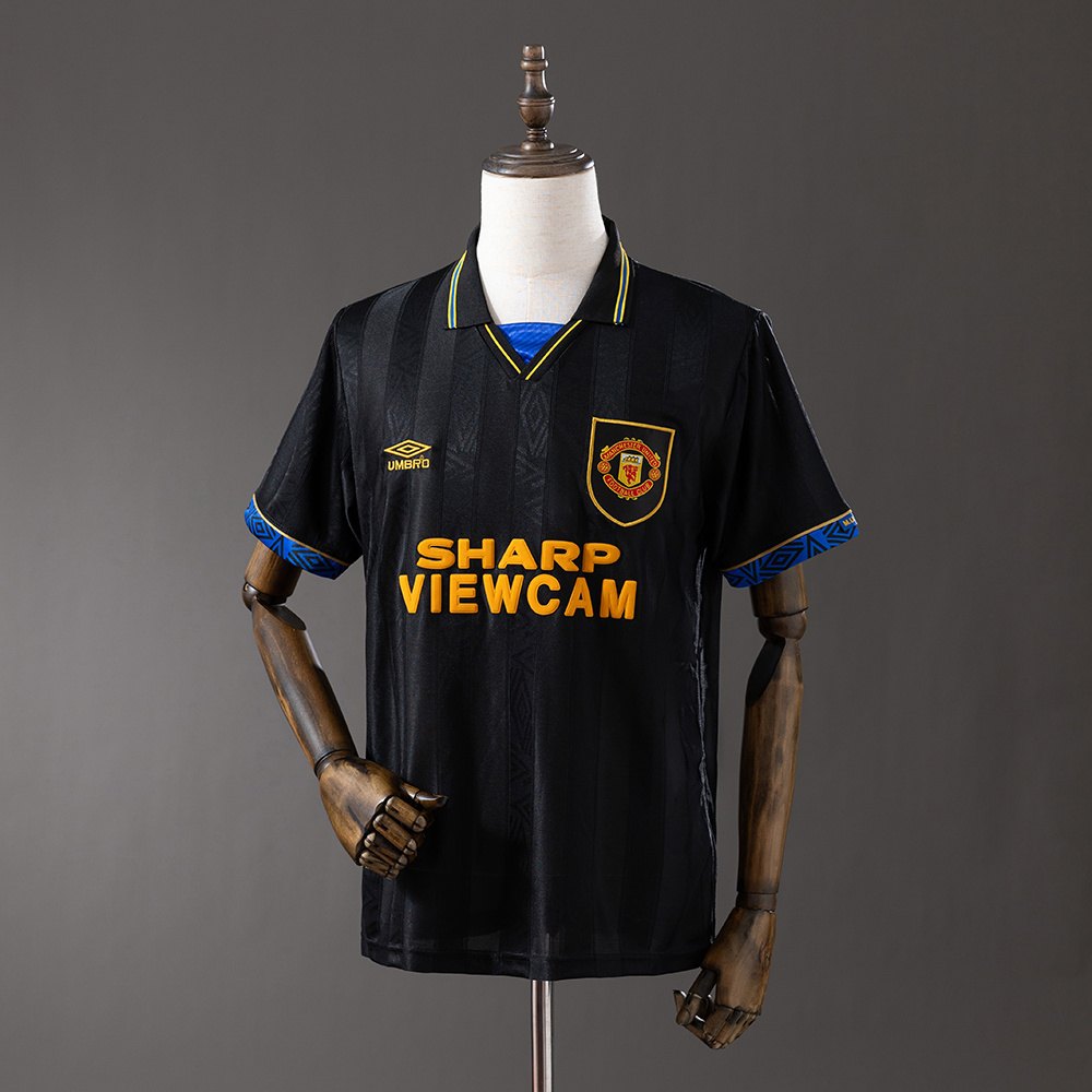 Manchester United 1993/94 Away Retro Jersey – Classic Replica Football Soccer Shirt – Size S–XXL