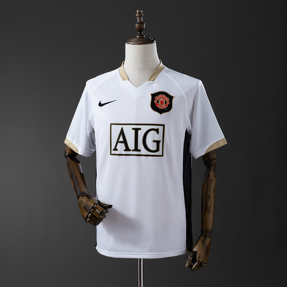 Manchester United 2006/07 Away Retro Jersey – Classic Replica Football Soccer Shirt – Size S–XXL