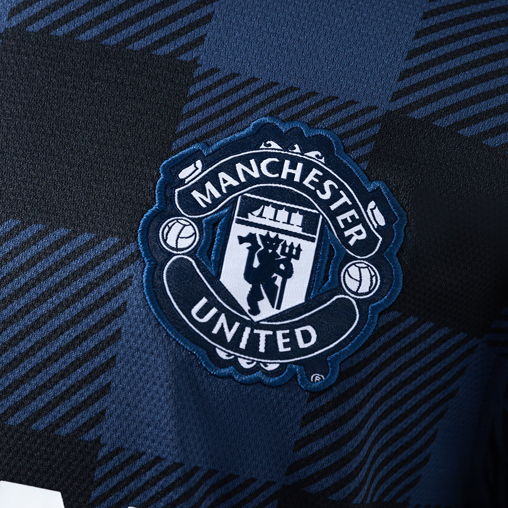 Manchester United 2013/14 Away Long Sleeve Retro Jersey – Classic Replica Football Soccer Shirt – Size S–XXL