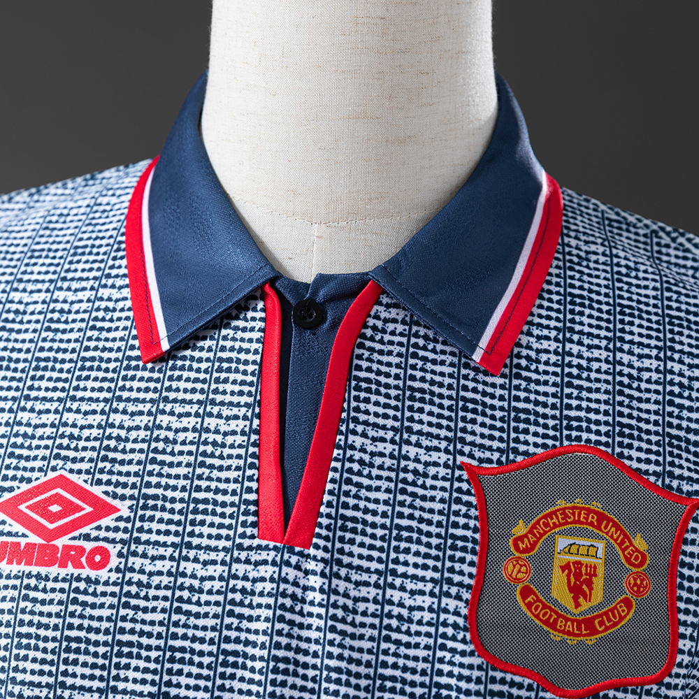 Manchester United 1995/96 Away Retro Jersey – Classic Replica Football Soccer Shirt – Size S–XXL