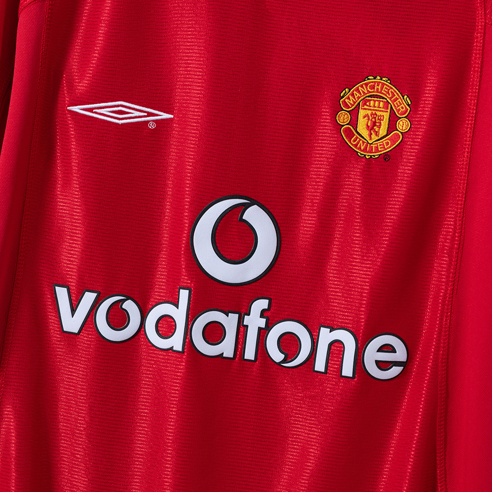 Manchester United 2000/02 Home Retro Jersey – Classic Replica Football Soccer Shirt – Size S–XXL