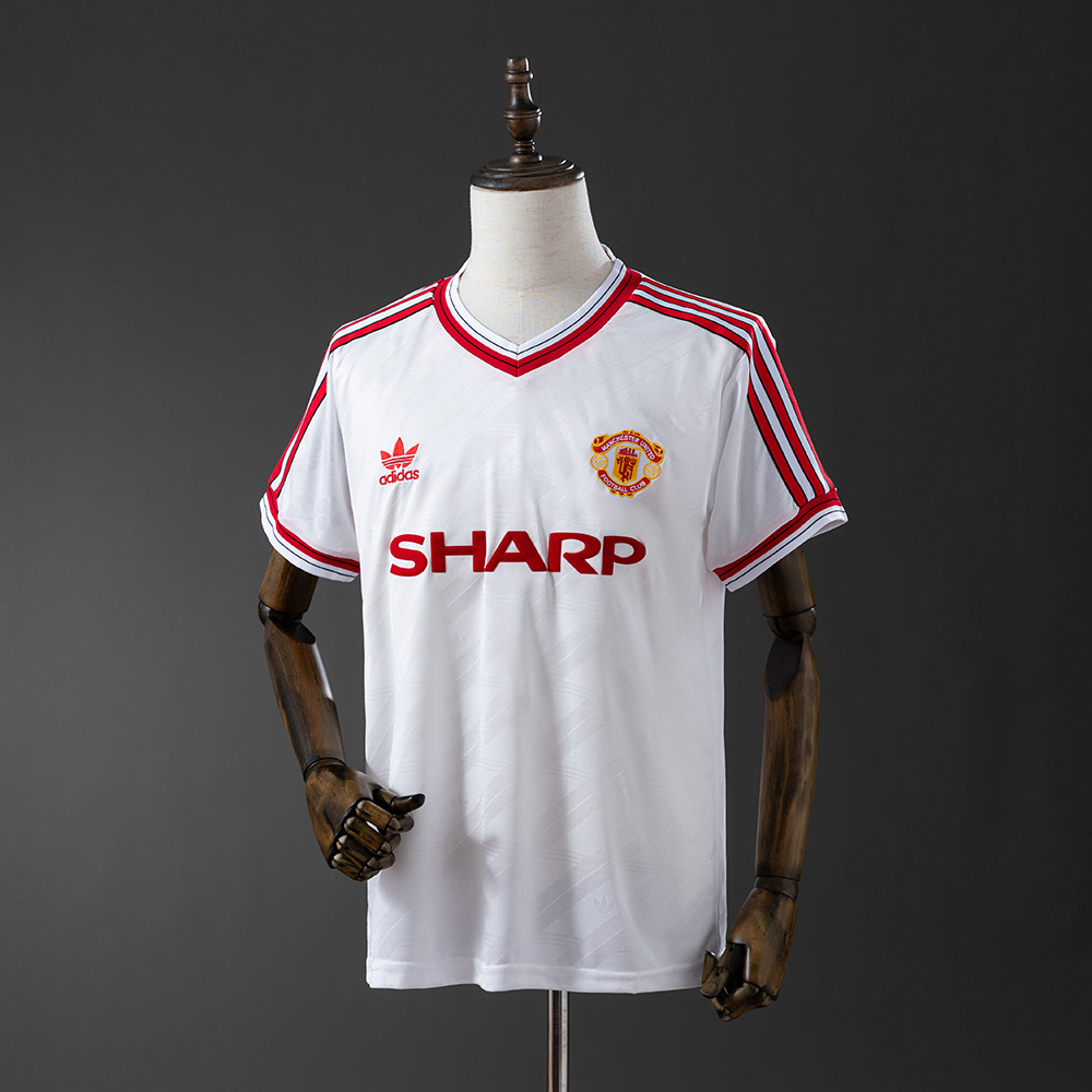 Manchester United 1986/88 Away Retro Jersey – Classic Replica Football Soccer Shirt – Size S–XXL