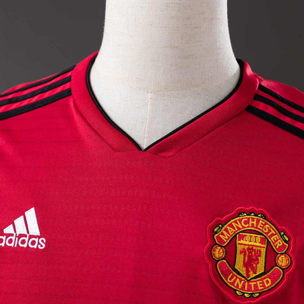 Manchester United 2018/19 Home Retro Jersey – Classic Replica Football Soccer Shirt – Size S–XXL