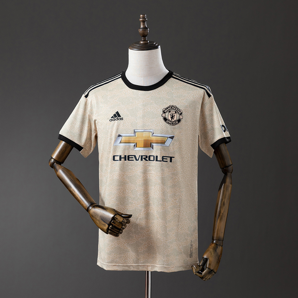 Manchester United 2019/20 Away Retro Jersey – Classic Replica Football Soccer Shirt – Size S–XXL