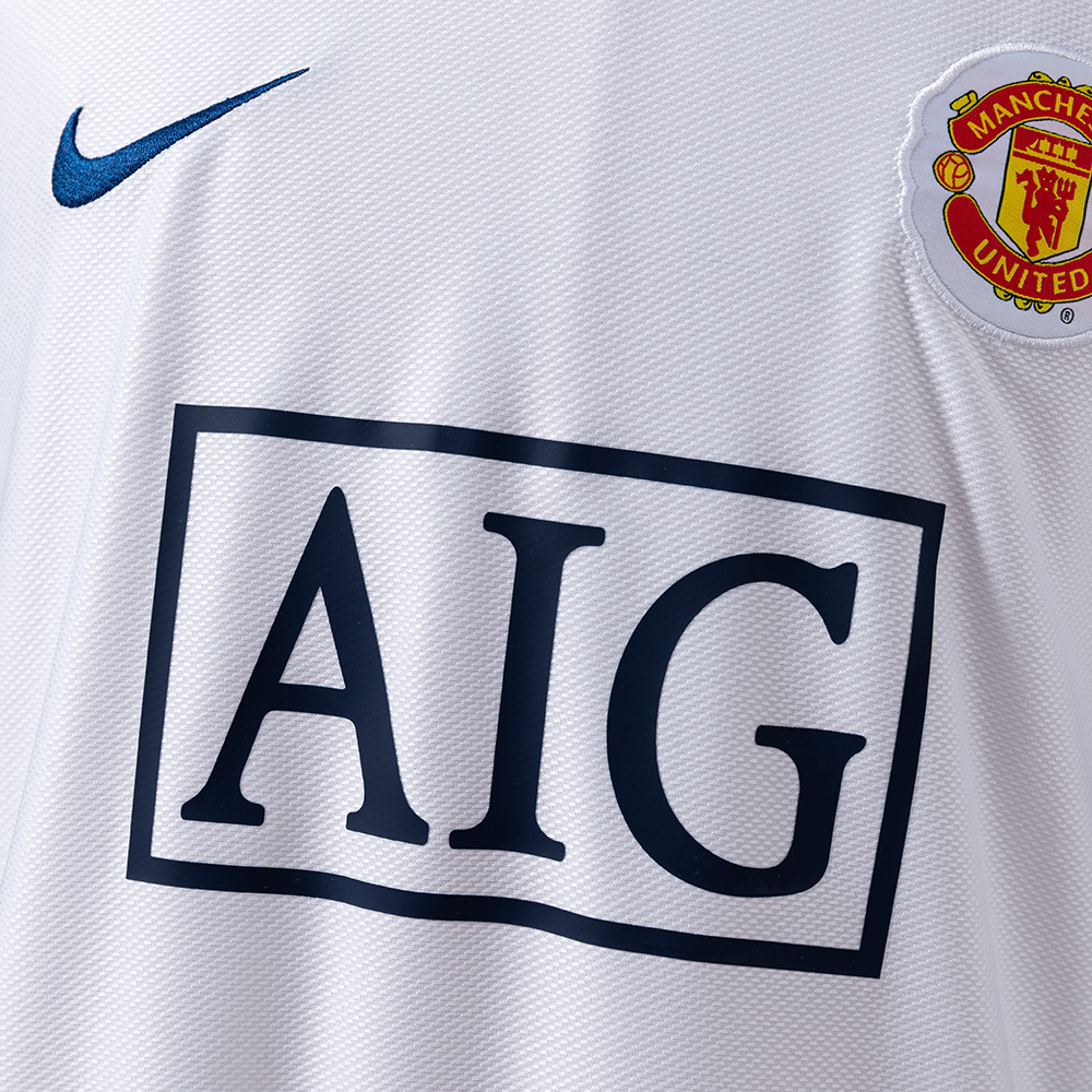 Manchester United 2008/09 Away (League Edition) Retro Jersey – Classic Replica Football Soccer Shirt – Size S–XXL