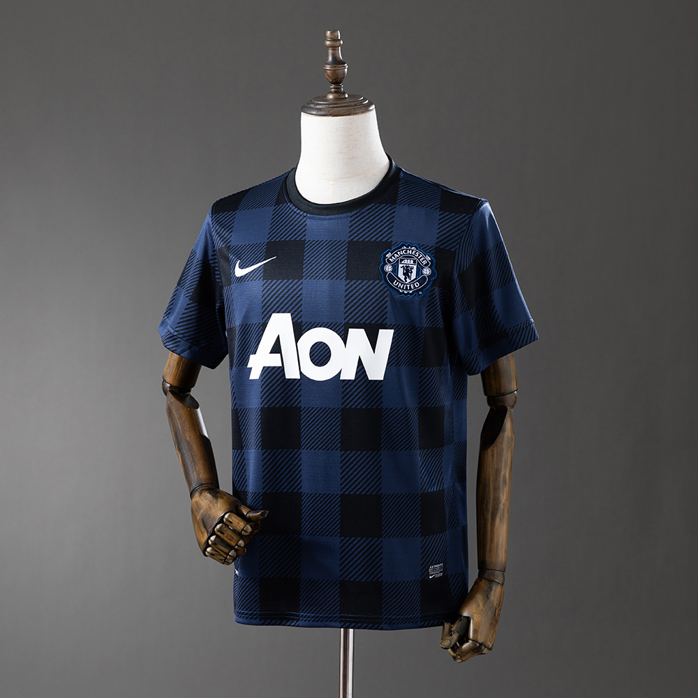 Manchester United 2013/14 Away Retro Jersey – Classic Replica Football Soccer Shirt – Size S–XXL