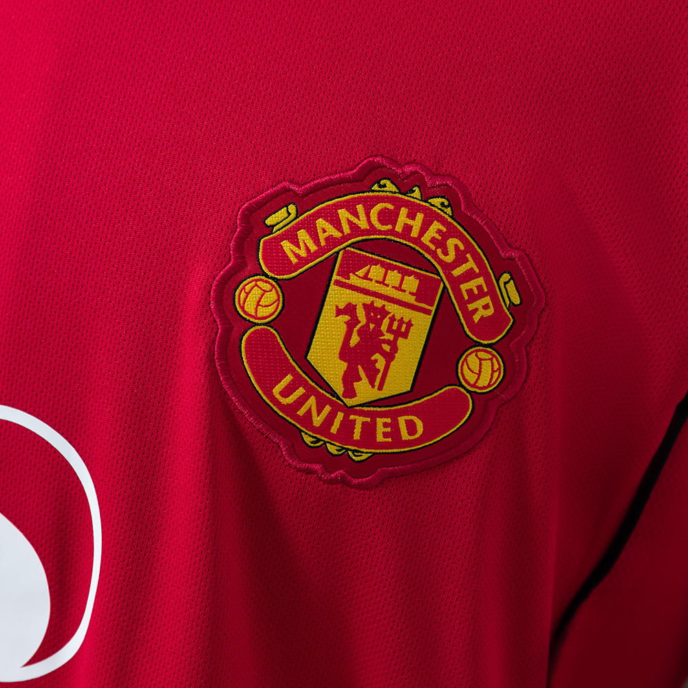 Manchester United 25/26 Home Long Sleeve Jersey – Replica Football Soccer Shirt – Size S–4XL