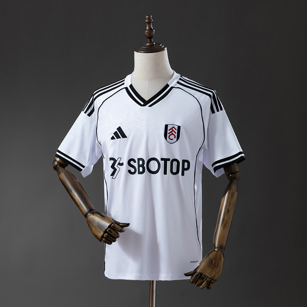 Fulham 25/26 Home Jersey – Replica Football Soccer Shirt – Size S–4XL