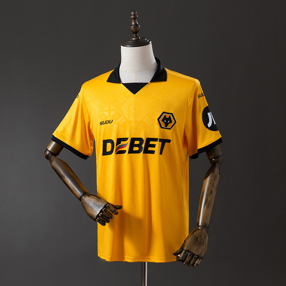 Wolves 25/26 Home Jersey – Replica Football Soccer Shirt – Size S–4XL