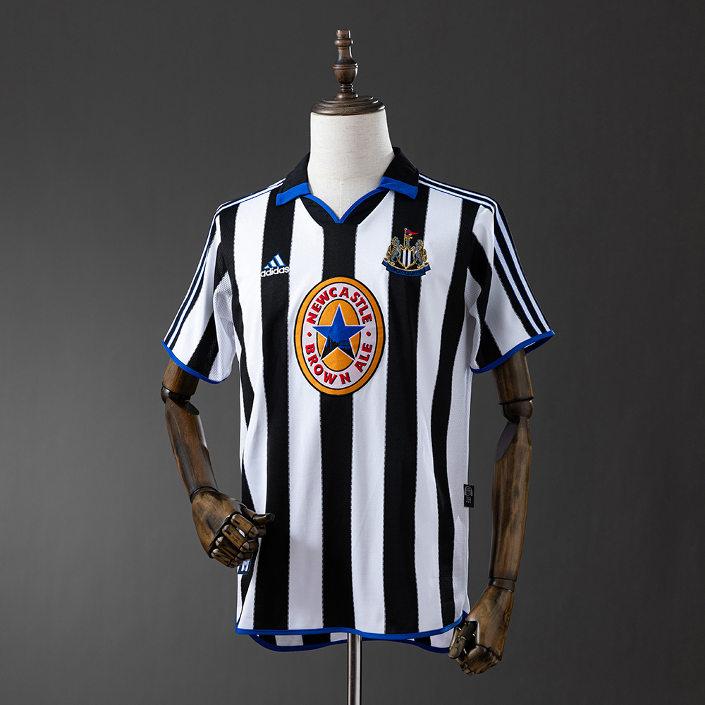Newcastle United 1999/00 Home Retro Shirt – Classic Football Shirt – Size S–XXL
