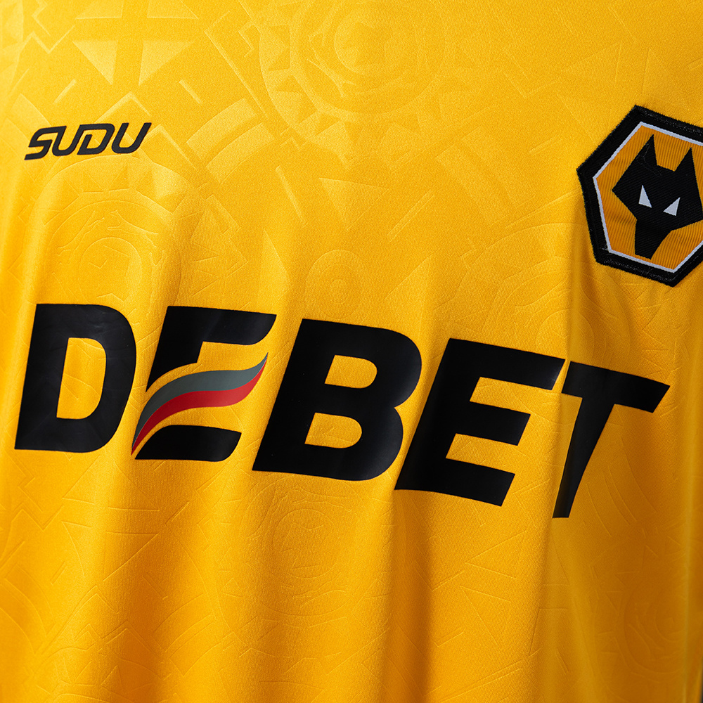 Wolves 25/26 Home Jersey – Replica Football Soccer Shirt – Size S–4XL