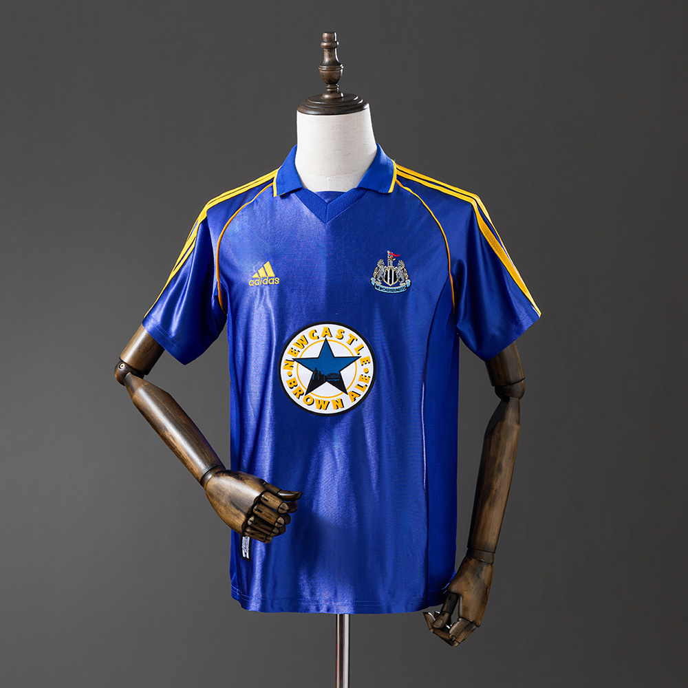 Newcastle United 1999/00 Away Retro Jersey – Classic Football Shirt – Size S–XXL