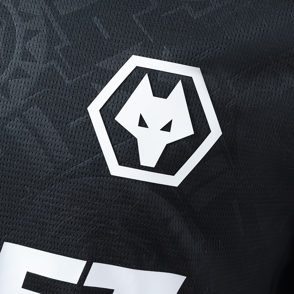 Wolves 25/26 Goalkeeper Jersey Black – Replica Football Soccer Shirt – Size S–4XL