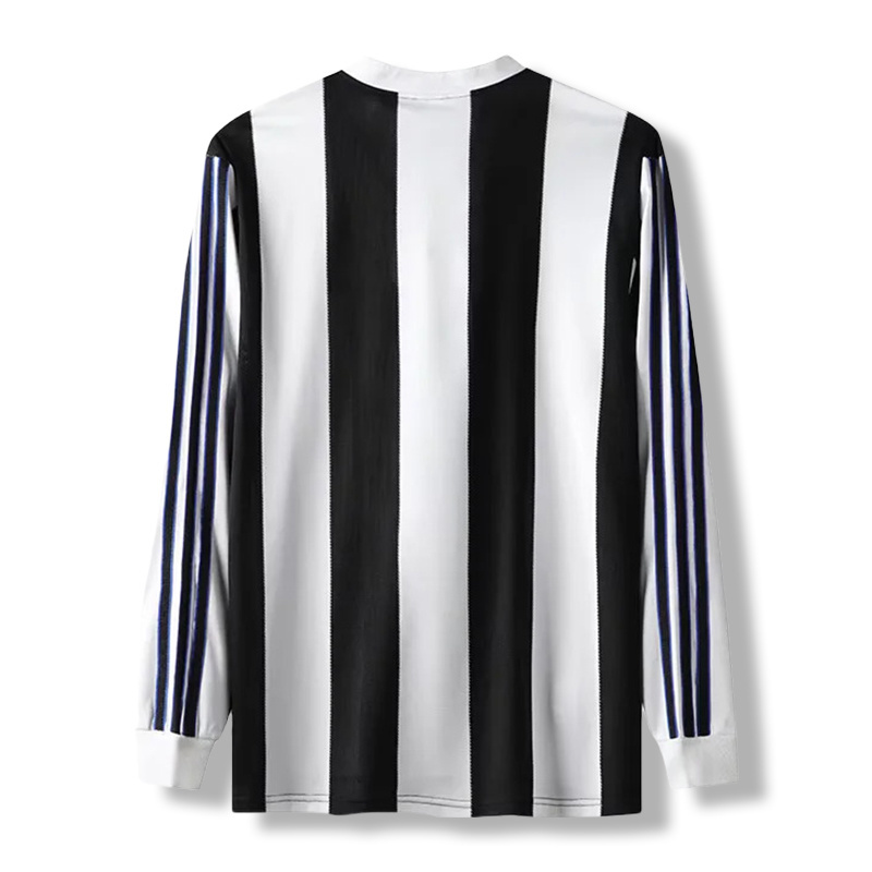 Newcastle United 1995/97 Home Long Sleeve Retro Jersey – Classic Football Shirt – Size S–XXL