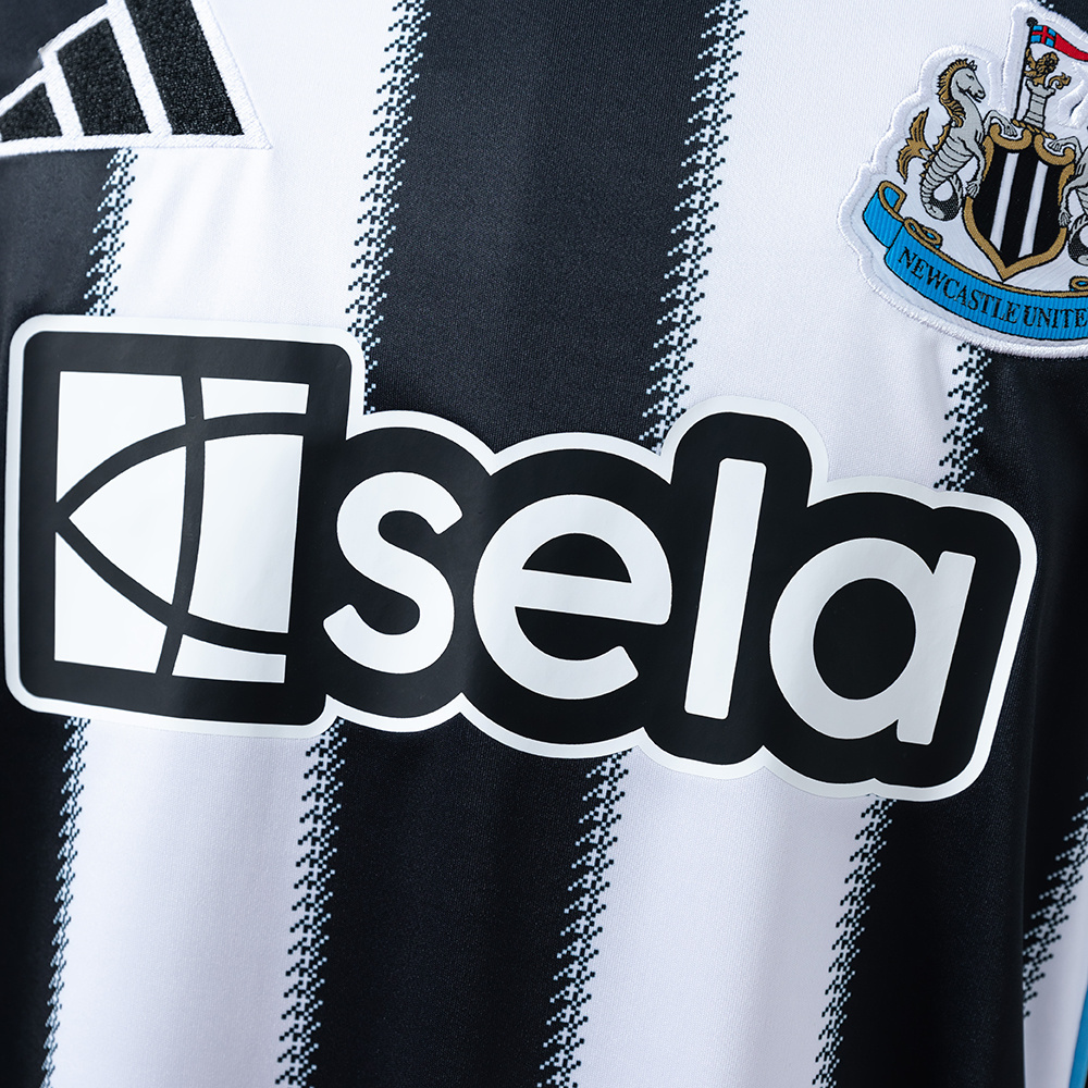 Newcastle United 25/26 Home Long Sleeve Jersey – Replica Football Soccer Shirt – Size S–4XL