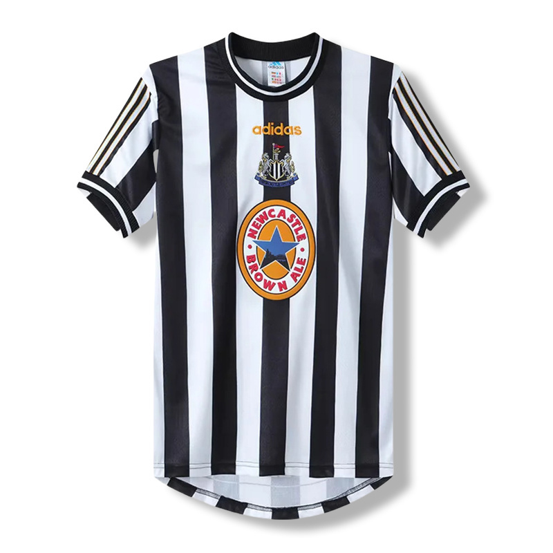 Newcastle United 1997/99 Home Retro Jersey – Classic Football Shirt – Size S–XXL
