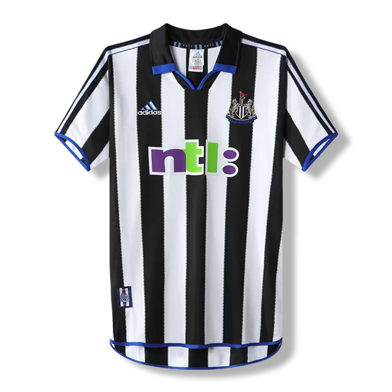 Newcastle United 2000/01 Home Retro Jersey – Classic Football Shirt – Size S–XXL