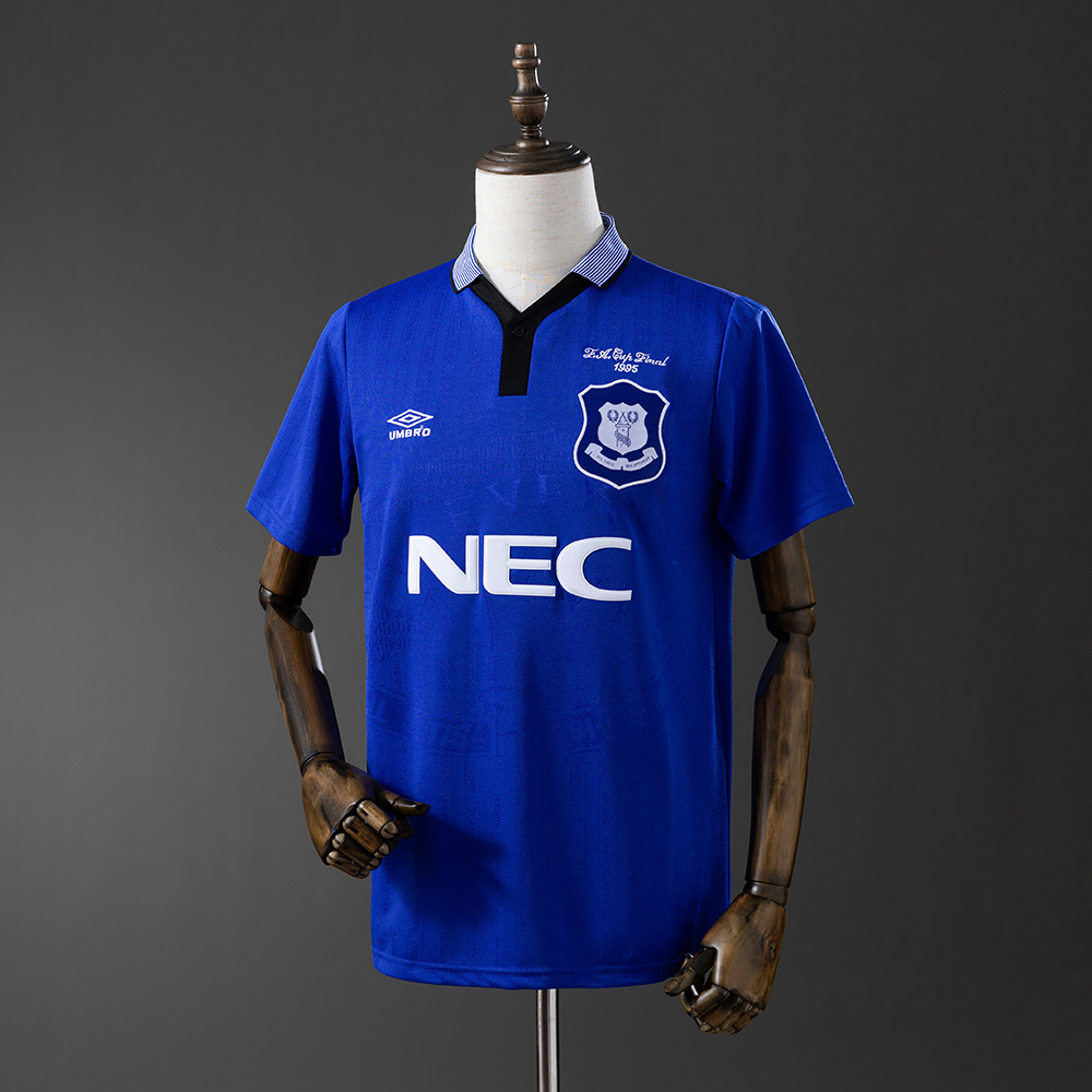 Everton 1995 Home Retro Jersey – Classic Football Shirt – Size S–XXL