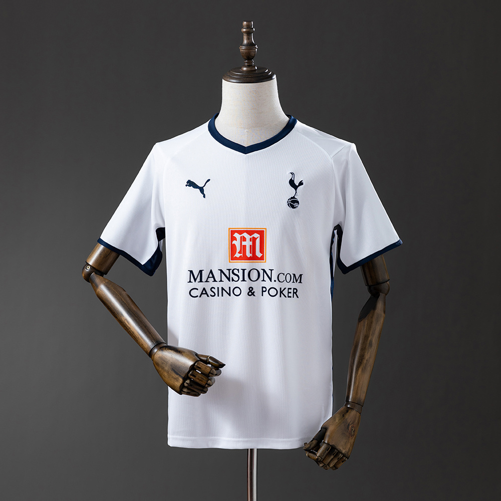 Tottenham Hotspur 2008/09 Home Retro Jersey – Classic Football Shirt – Size S–XXL