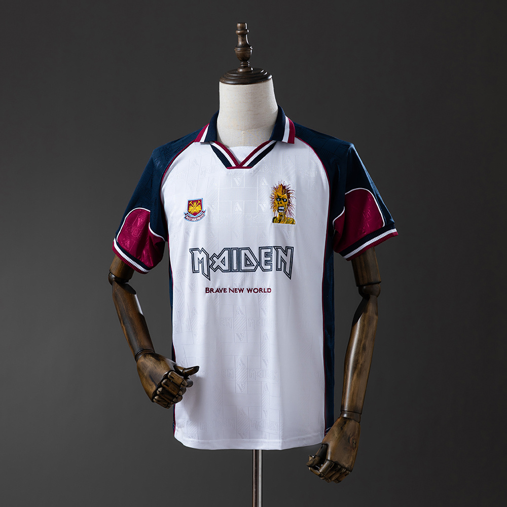 West Ham United 1999 Away (Iron Lady) Retro Jersey – Classic Football Shirt – Size S–XXL