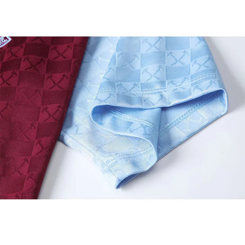 West Ham United 1989/90 Home Retro Jersey – Classic Football Shirt – Size S–XXL