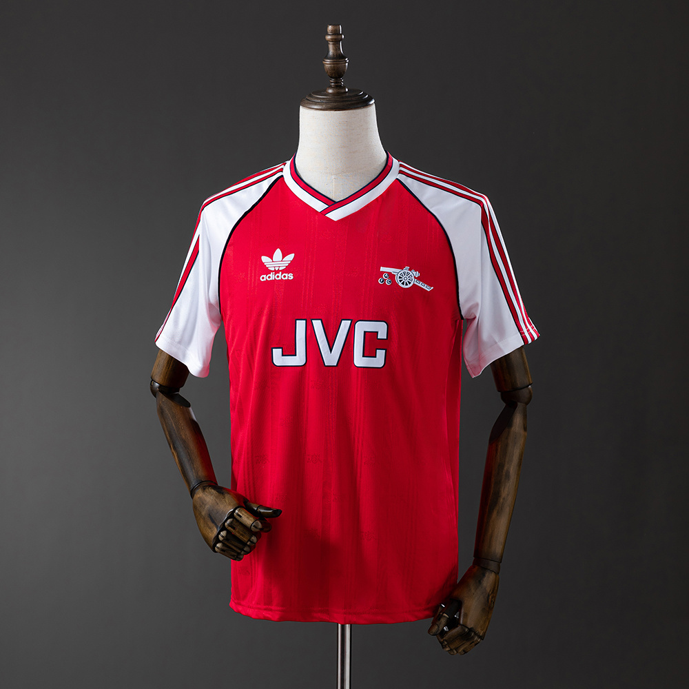 Arsenal 1988/90 Home Retro Jersey – Classic Football Shirt – Size S–XXL