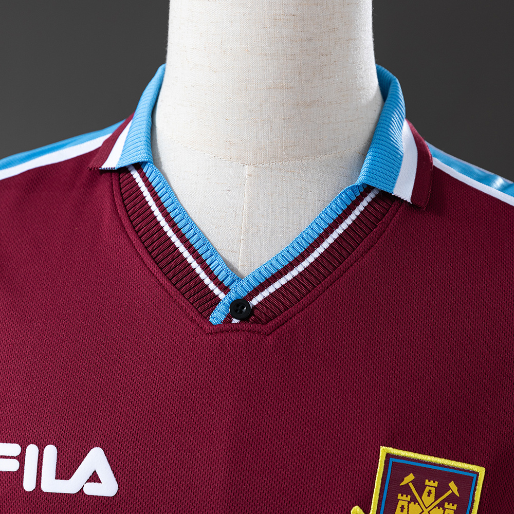West Ham United 1999/01 Home Retro Jersey – Classic Football Shirt – Size S–XXL