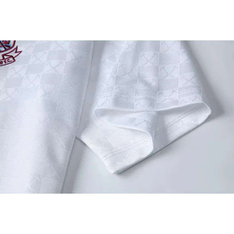 West Ham United 1989/90 Away Retro Jersey – Classic Football Shirt – Size S–XXL