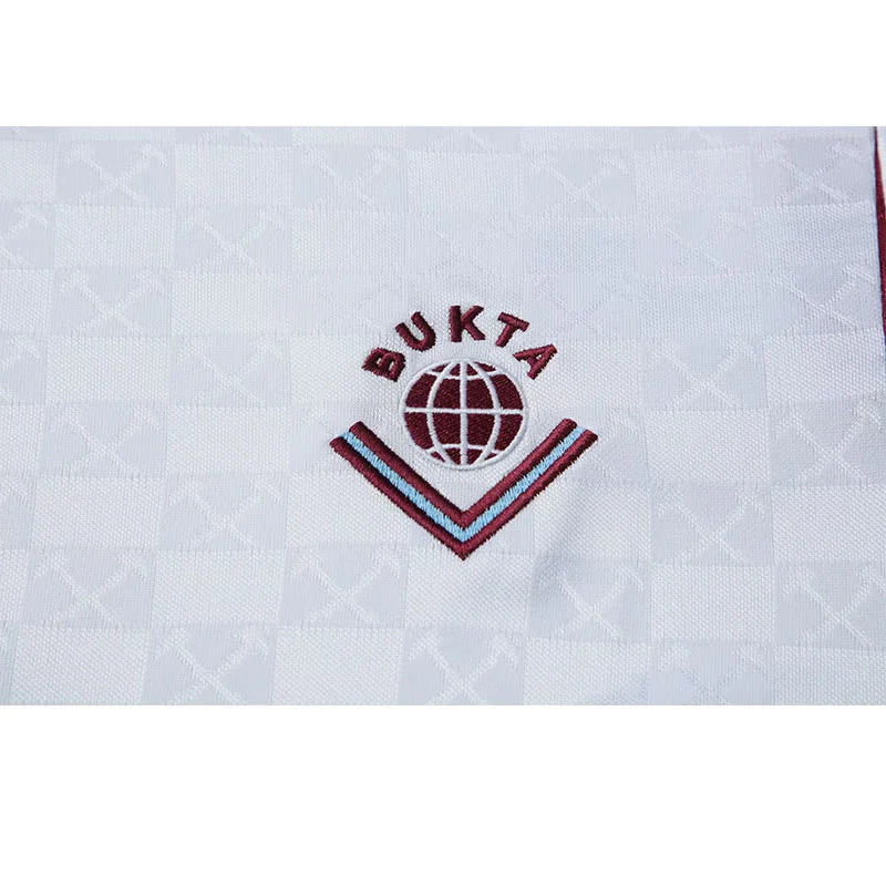 West Ham United 1989/90 Away Retro Jersey – Classic Football Shirt – Size S–XXL